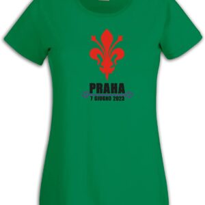 Settantallora - T-Shirt Donna Fiorentina Maglia Celebrativa Finale di Conference. T-Shirt per Veri Supporter della Viola