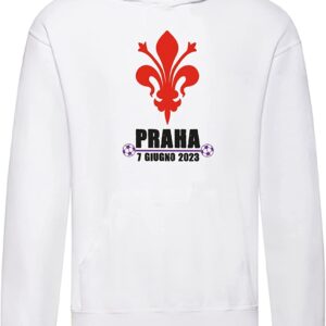 Settantallora - Felpa Cappuccio Uomo Fiorentina Maglia Celebrativa Finale di Conference. T-Shirt per Veri Supporter della Viola