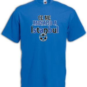 Settantallora - T-Shirt Maglietta Celebra la Finale della Coppa Campioni del 10 Giugno 2023, Ce ne Andiamo a Istanbul' Indossa