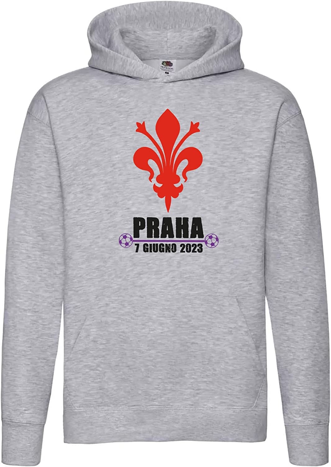 Settantallora - Felpa Cappuccio Uomo Fiorentina Maglia Celebrativa Finale di Conference. T-Shirt per Veri Supporter della Viola 12 Settantallora - Felpa Cappuccio Uomo Fiorentina Maglia Celebrativa Finale di Conference. T-Shirt per Veri Supporter della Viola - immagine 12