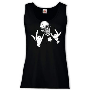 Canottiera Donna - J101  Maschera Antigas Rock