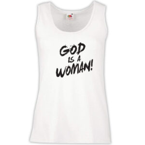 Canottiera Donna - J118 God is a Woman