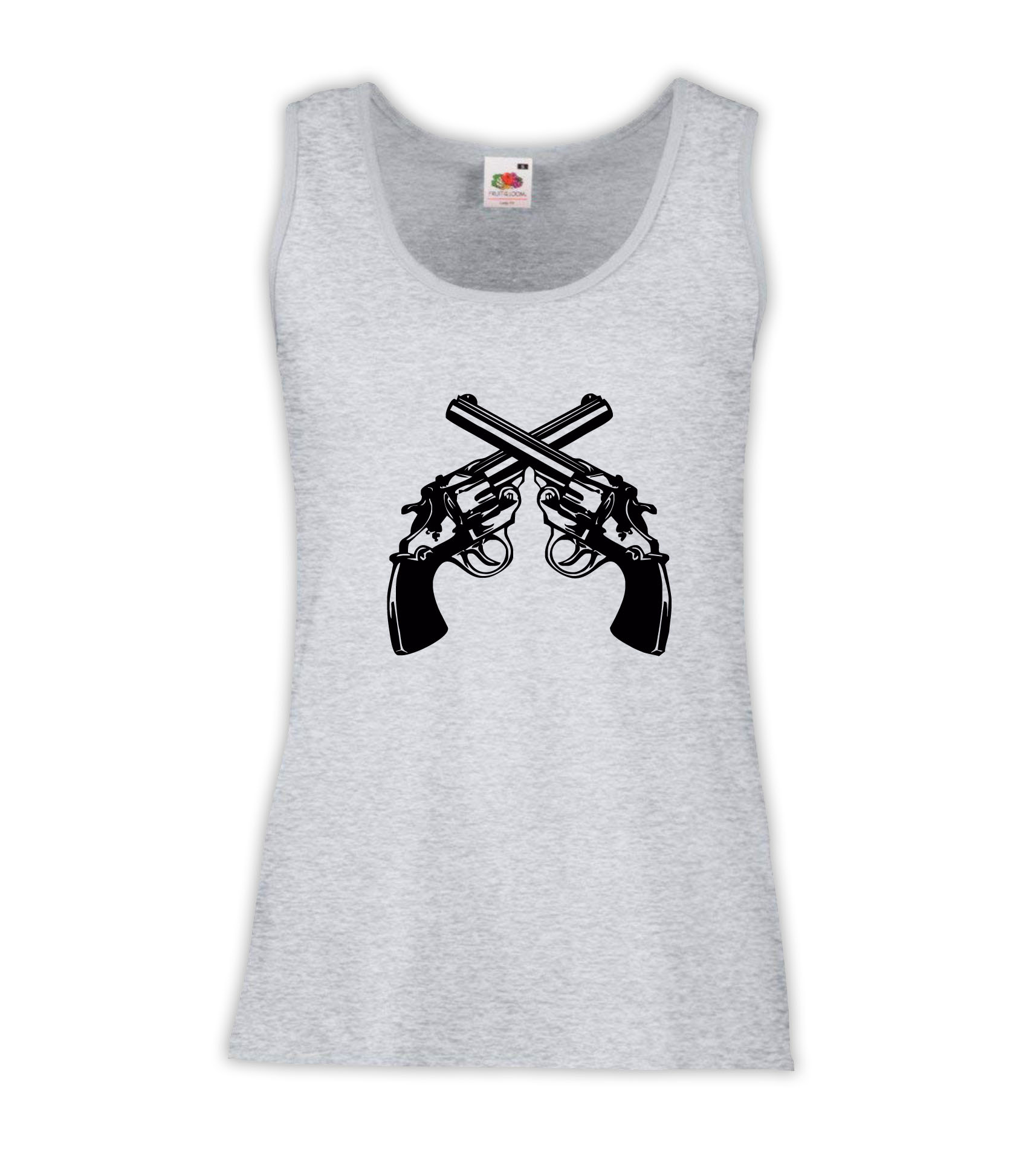 Canottiera Donna - J136 Pistole incrociate Guns Proiettili Armi da fuoco 1 Canottiera Donna - J136 Pistole incrociate Guns Proiettili Armi da fuoco