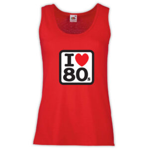 Canottiera Donna - J16 I love '80