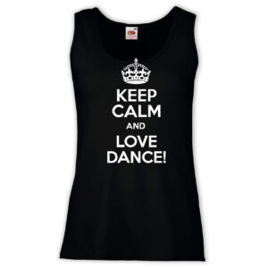 Canottiera Donna - J19 Keep Calm and love Dance