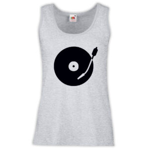 Canottiera Donna - J26 Giradischi vinile Disco 33 giri vintage