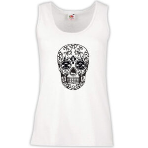 Canottiera Donna - J32 Mexican Sugar Skull Tattoo Day of the Dead