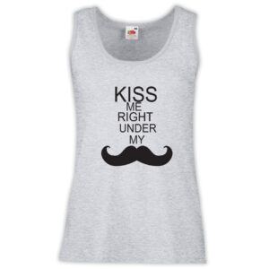 Canottiera Donna - J43 Kiss me right under my mustache