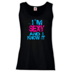 Canottiera Donna - J50 I'm sexy and i know it