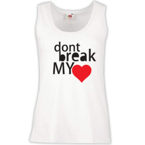 Canottiera Donna - J63 Dont break my heart