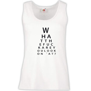 Canottiera Donna - J77 what the fuck are you look on'at?