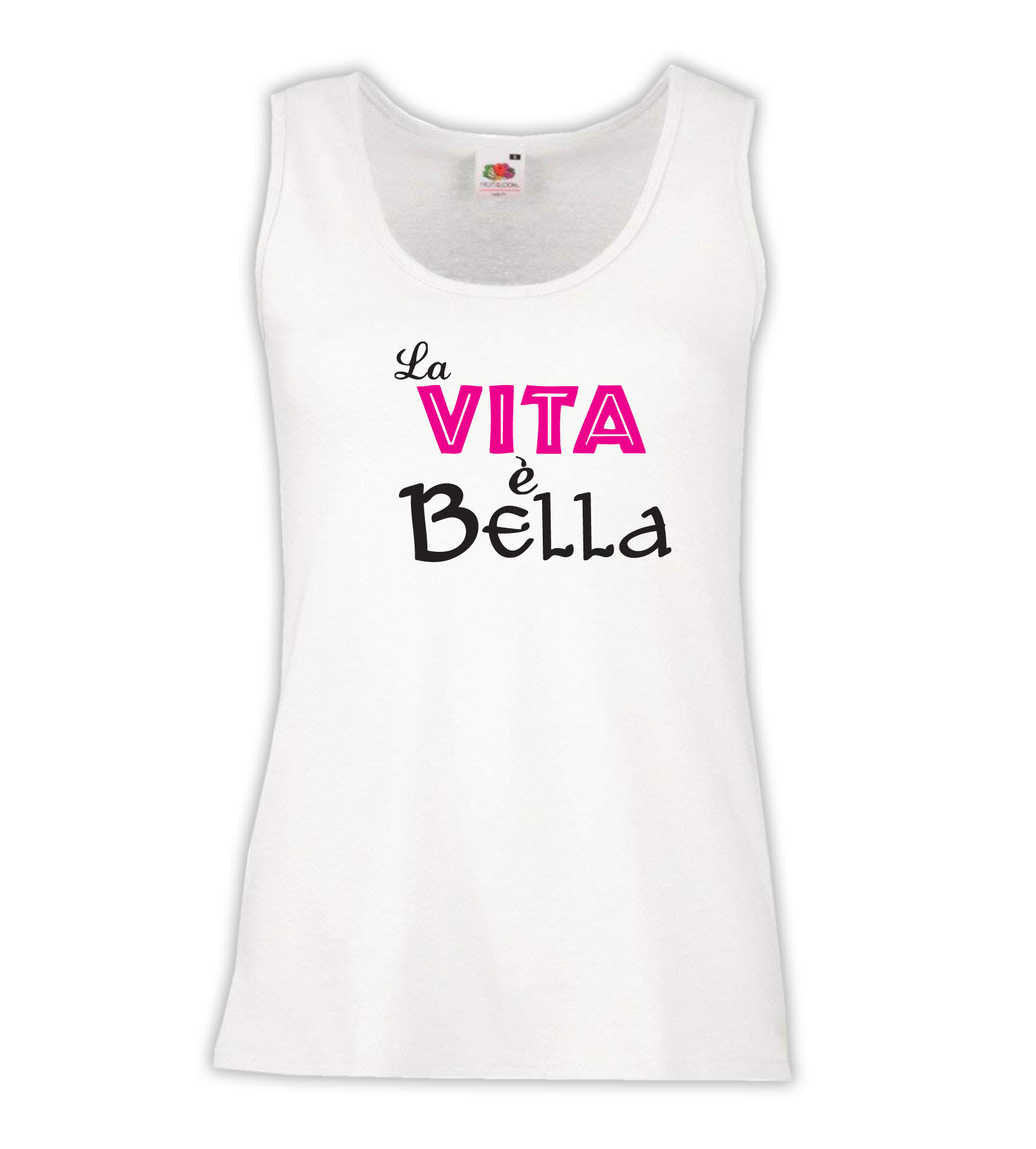 Canottiera Donna - J80 La vita è bella 1 Canottiera Donna - J80 La vita è bella