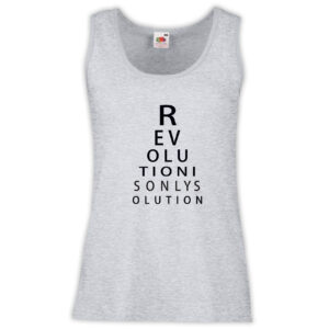 Canottiera Donna - J96 Revolution is only solution