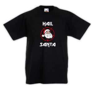 T-shirt bambino - Hail Santa Heavy Metal Inspired