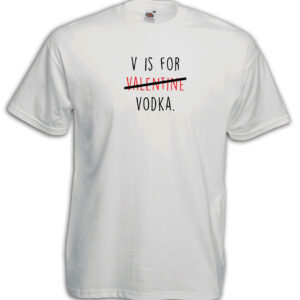 T-shirt Uomo - V is for VODKA