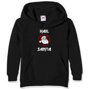 Felpa bambino - Hail Santa Heavy Metal Inspired