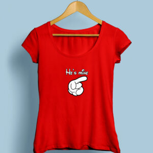 T-shirt donna - He's Mine