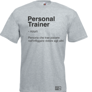 T-shirt Uomo - Definizione di Personal Trainer