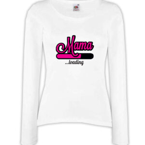 T-shirt manica lunga donna - J138 Mamma ...loading Presto mamma Neomamma in arrivo