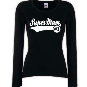 T-shirt manica lunga donna - J143 Super Mum #1