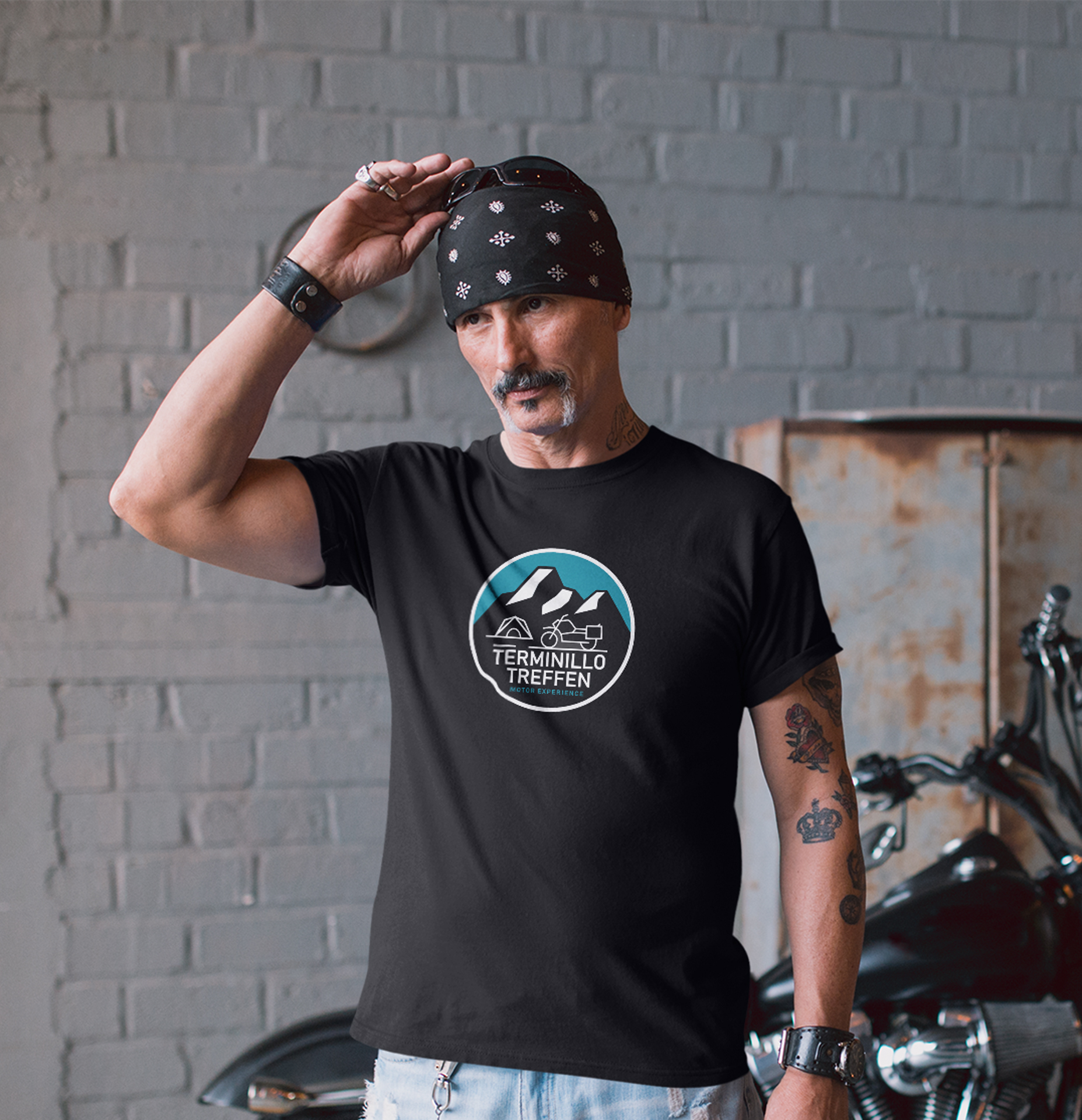 T-shirt Uomo - Terminillo Treffen Motor Experience - Nera 1 T-shirt Uomo - Terminillo Treffen Motor Experience - Nera