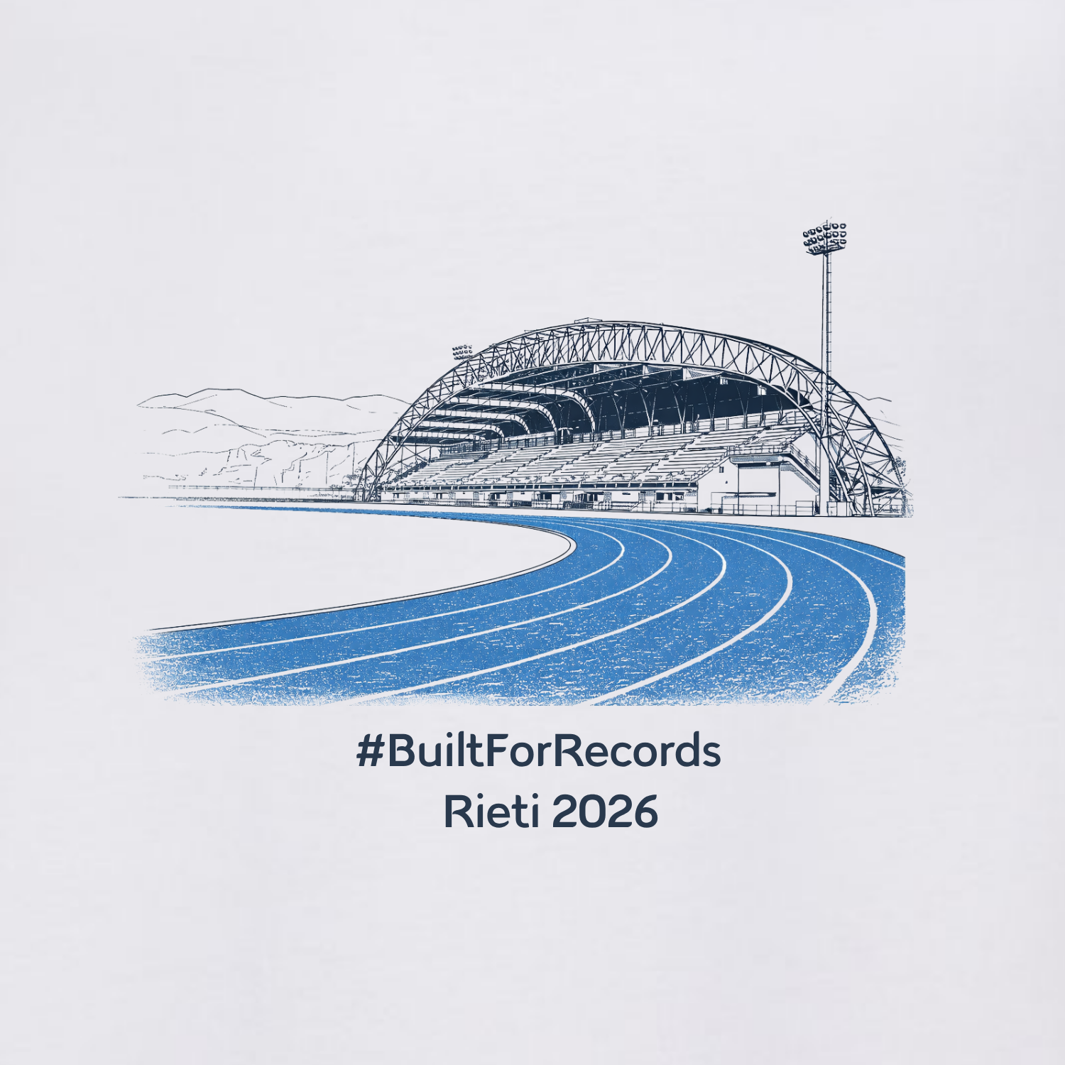 T-shirt Donna Stadio Guidobaldi Rieti 2026 – Edizione Ufficiale Atletica Europea U18 3 T-shirt Donna Stadio Guidobaldi Rieti 2026 – Edizione Ufficiale Atletica Europea U18 - immagine 3