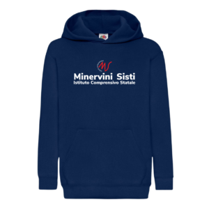 Felpa con cappuccio bambino Istituto Comprensivo Statale “Minervini-Sisti” 2026/2027 – K332